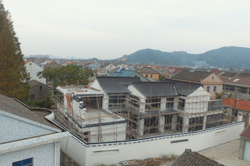 浙江寧波顧文龍別墅 工地直播