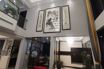 浙江杭州富陽區(qū)張松華現(xiàn)代別墅 工地直播