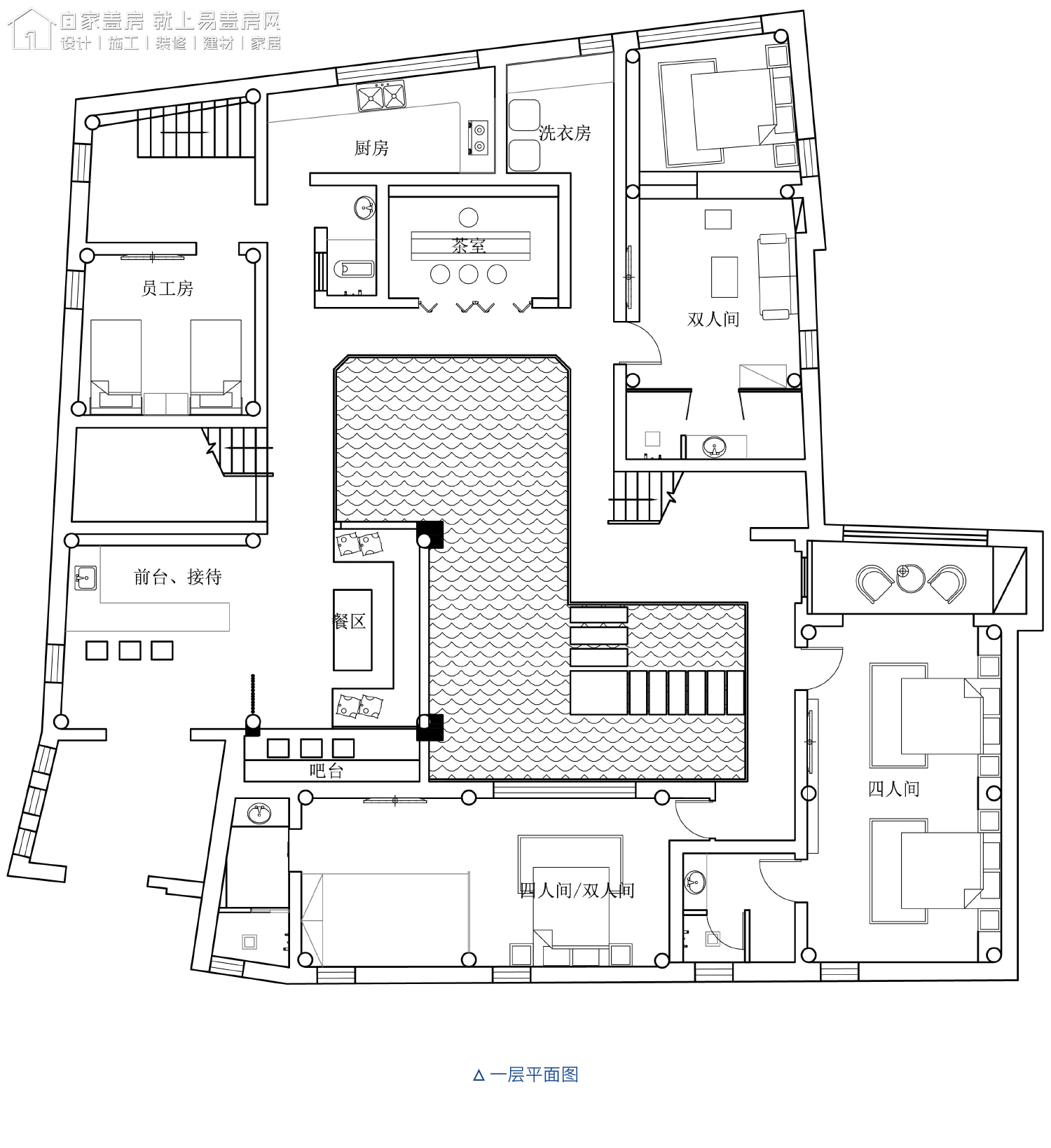 云南騰沖初鳥巢民宿二期室內裝修