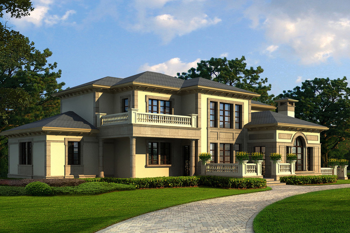 上海金山二层别墅