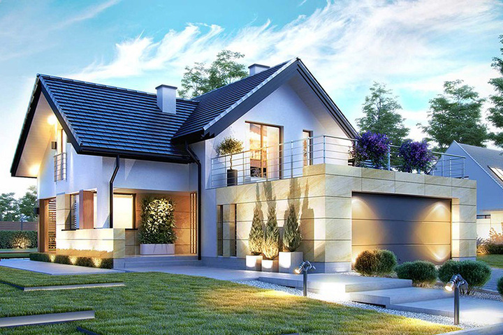 两层超实用现代住宅
