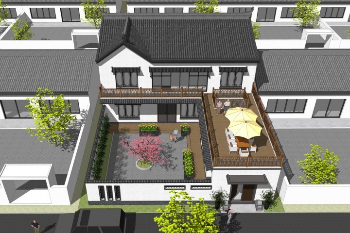 北京延慶周家中式宅院
