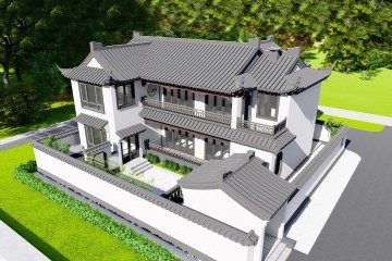 山东淄博李家中式宅院