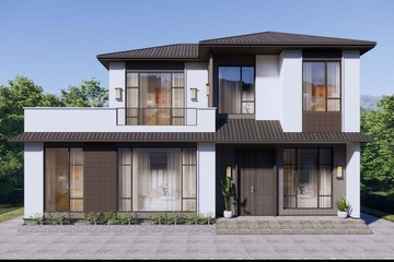 四川遂寧羅家二層新中式自建別墅